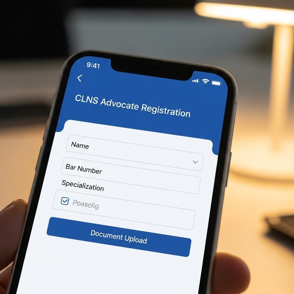 Register as Advocate